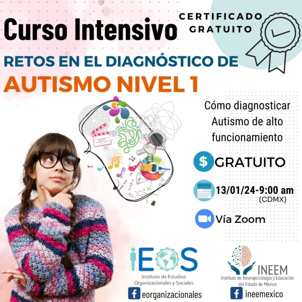 Curso intensivo, autismo, diagnóstico