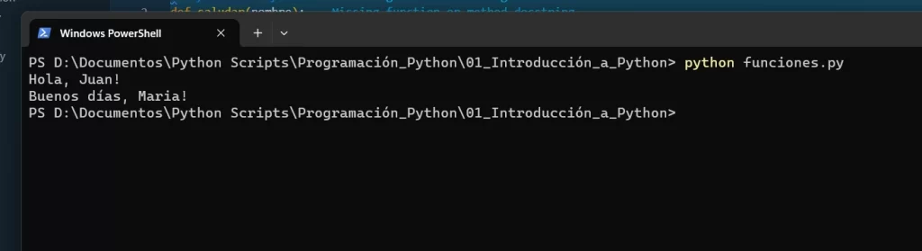 Python argumentos opcionales