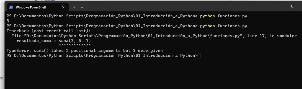 function takes 2 positional arguments but 3 were given Python